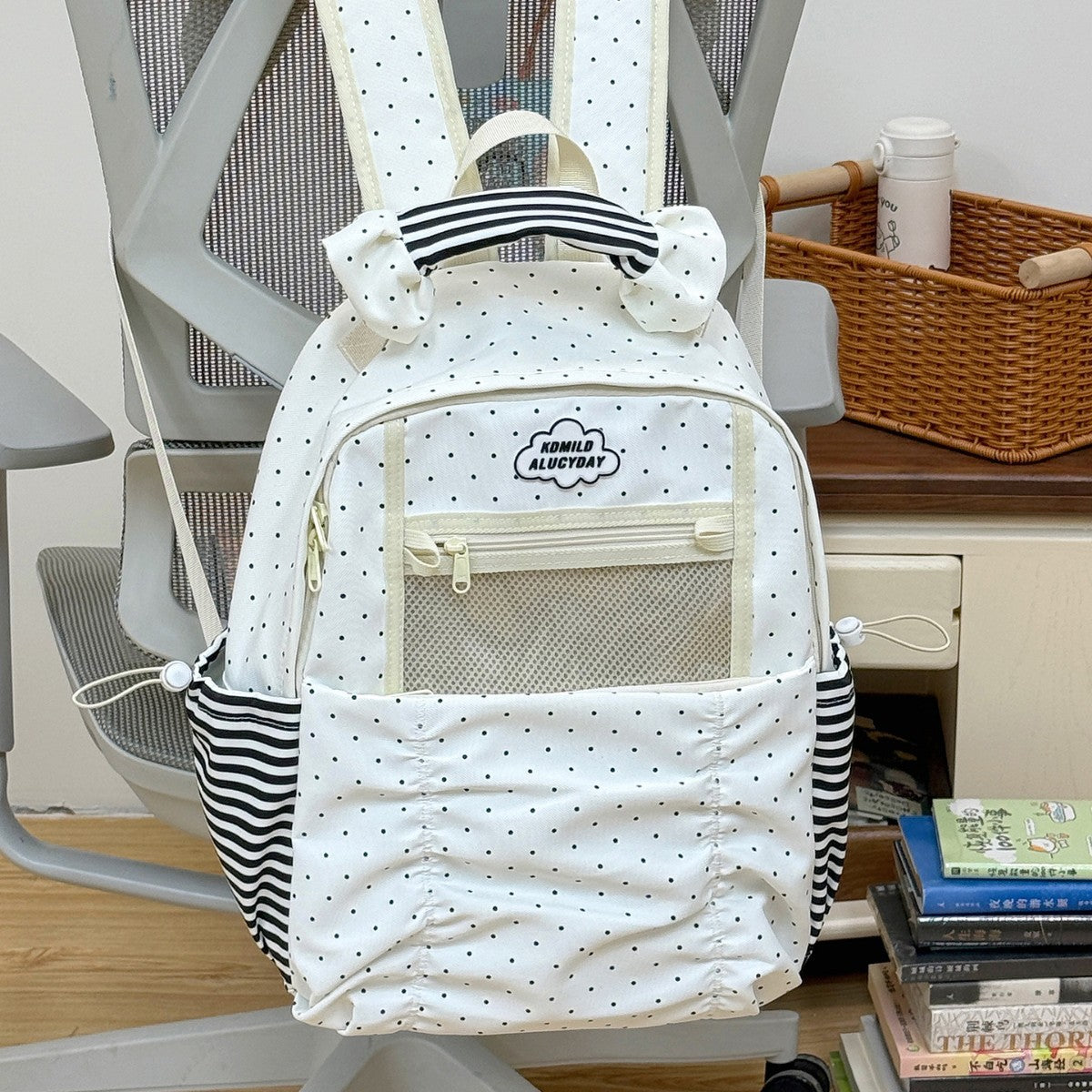 Stylische Strukturierte Rucksack Brehn