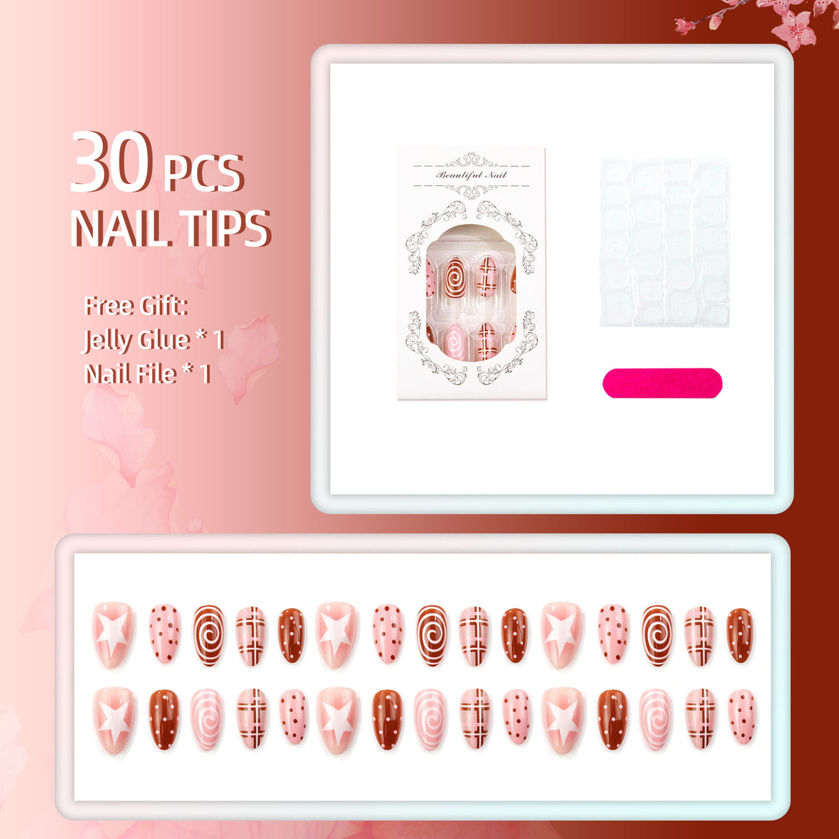 Manuelles Nagelkunstset