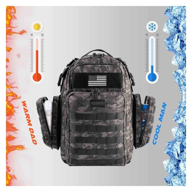 Taktischer Rucksack mit Multifunktionalen Fächern Brehn