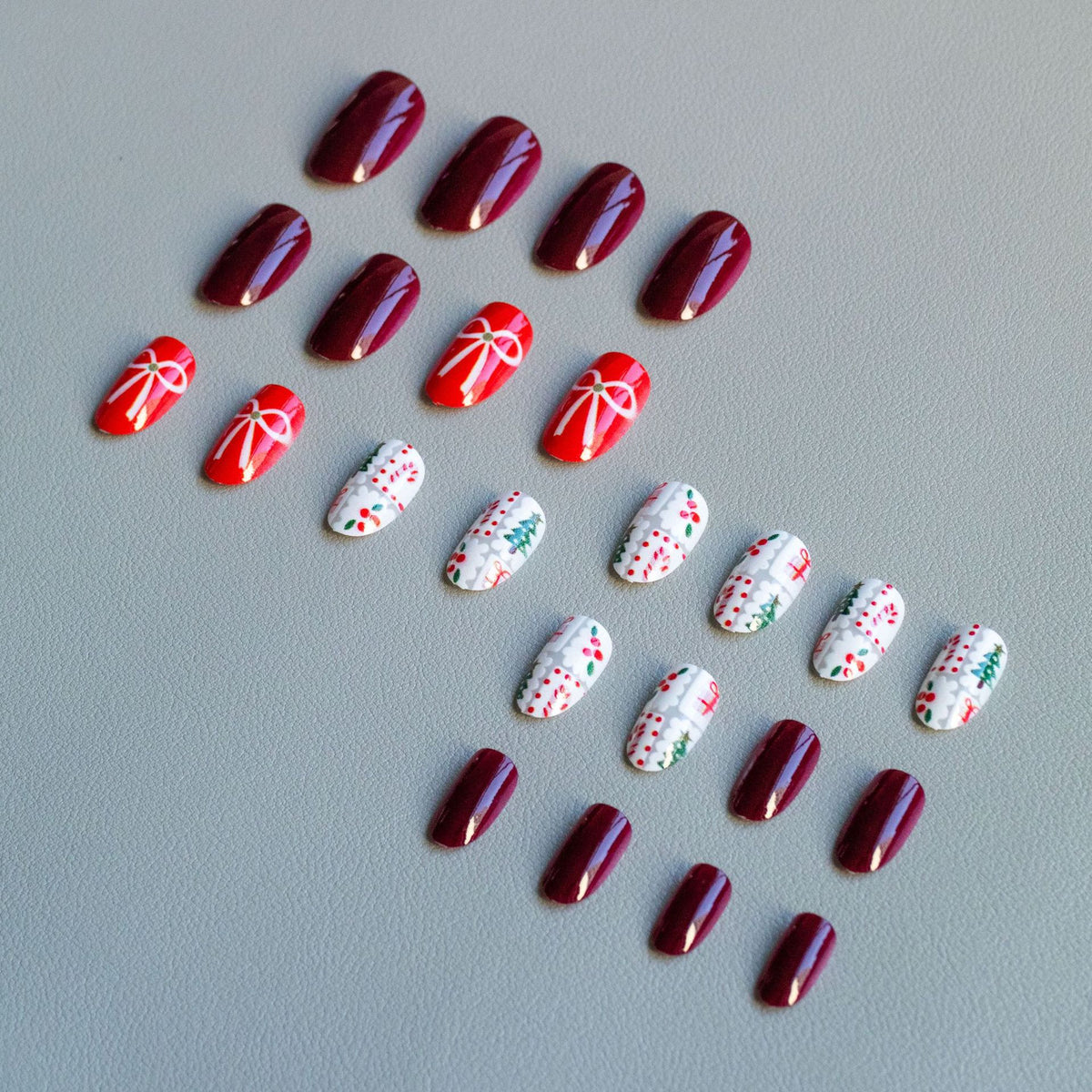 Künstlerisches urlaubsorientiertes Nagelkunst-Set