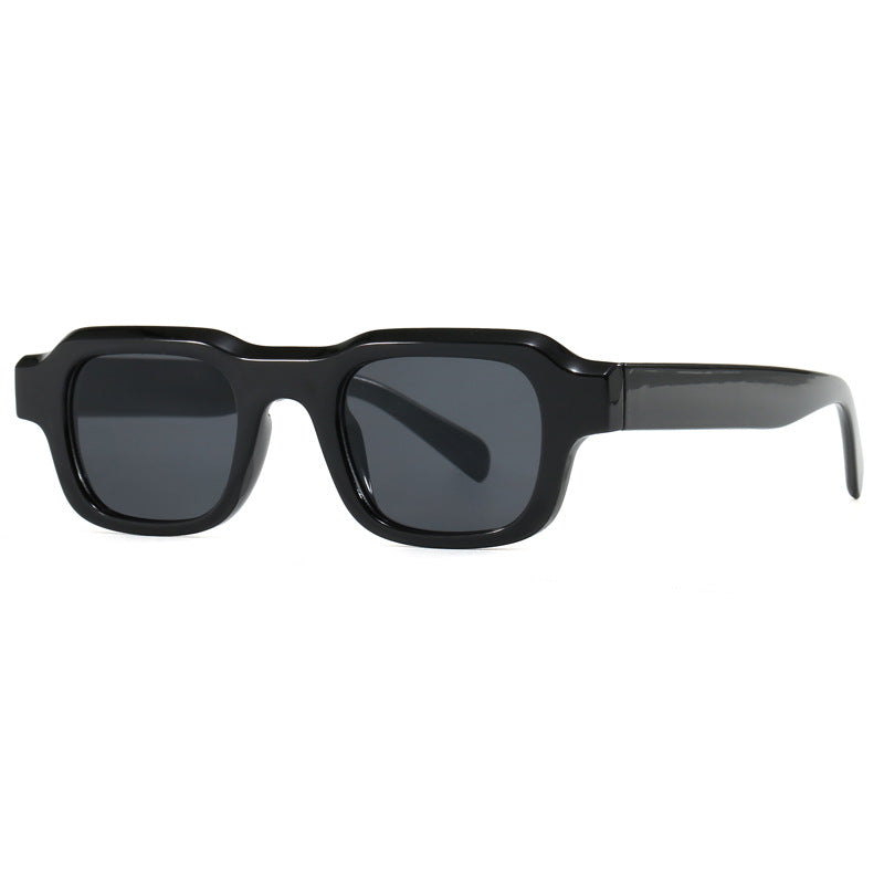 Damen modische quadratische Sonnenbrille mit robustem Rahmen Brehn