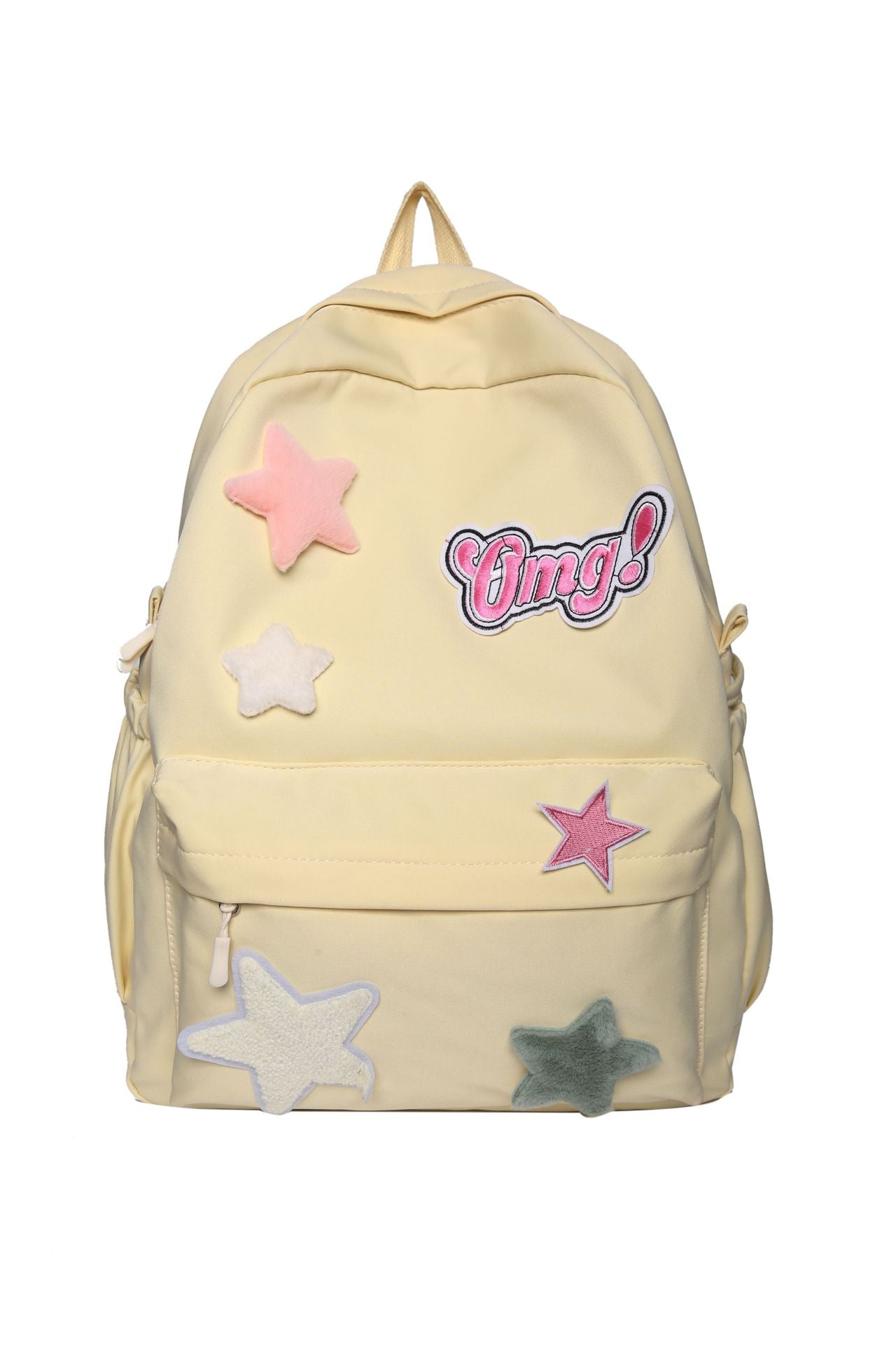 Spaß bestickter Rucksack mit Sternmotiv