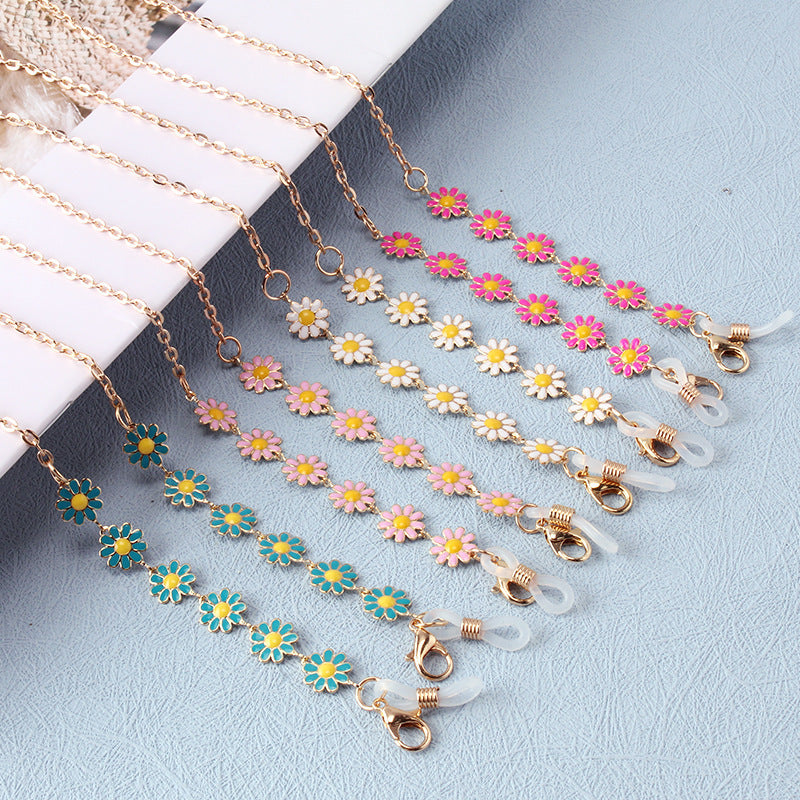 Floral Charm Brillen Kette Brehn