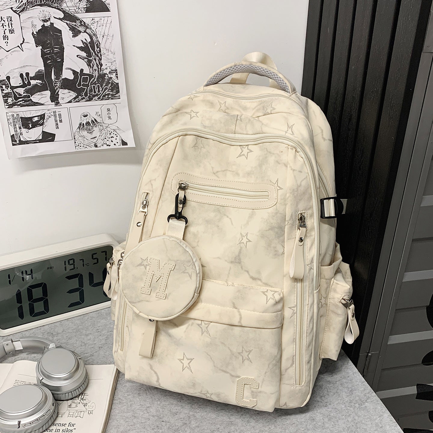 Vielseitiger Mehrfachfächer-Rucksack