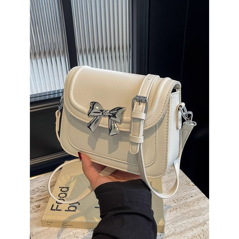 Elegante Schultertasche mit Schleifendetail Brehn