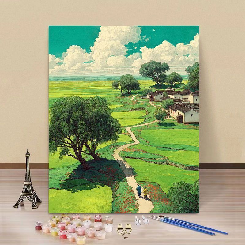 Geführtes Malen Kunst Set Brehn
