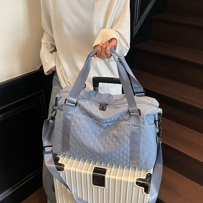Gepolstertes Stoff Reise Duffle Bag Brehn