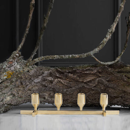 Elegantes modernes Kerzenhalter-Set