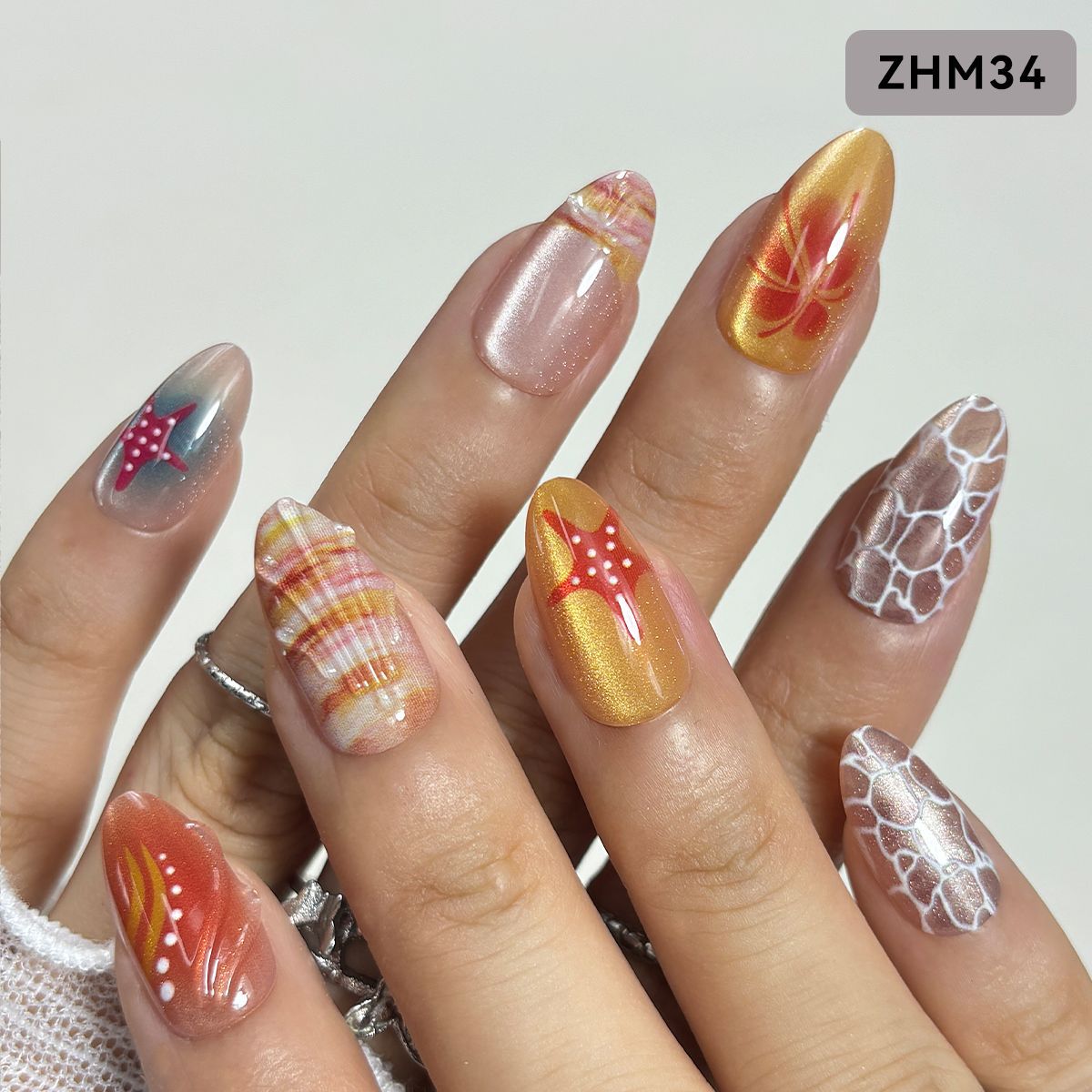 Press-On Nagelkunst Brehn
