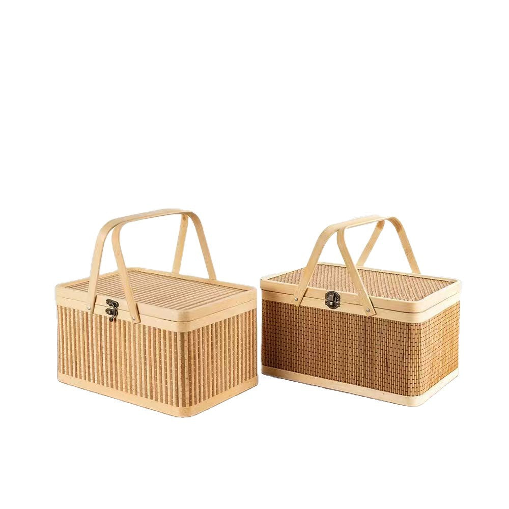 Praktischer Aufbewahrungskorb Aus Rattan Brehn