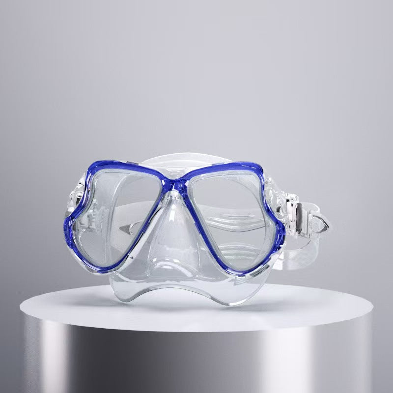 Tauchmaske mit Ergonomischem Design und Einem Flexiblen Schnorchel Brehn