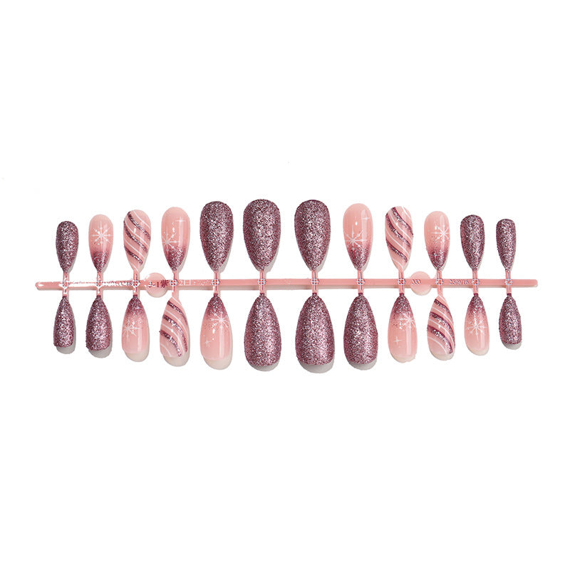 Glamouröse Glitzernde Press-On Nagelkollektion Brehn