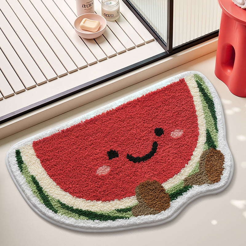 Süße Citrusfrüchte Design Badmatte Brehn