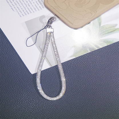 Glänzender Strass-Handy-Lanyard-Halter Brehn