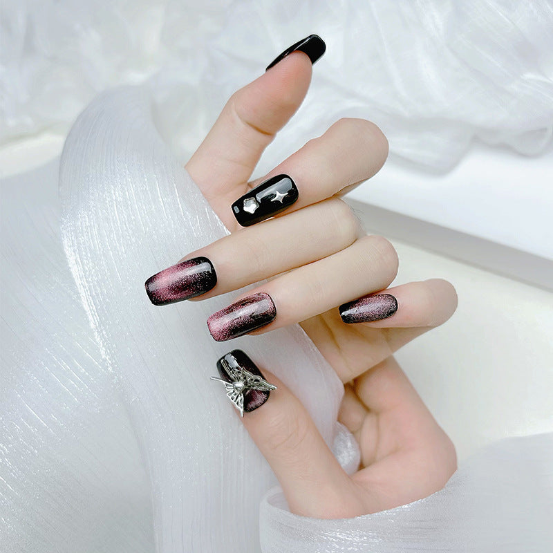 Dekoratives Press-On Nagelset Brehn