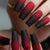 Dekoratives Herz Nagelkunstset Brehn