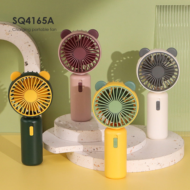 Unisex Cute Animal-Shaped Handheld Fan Brehn