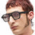 Damen stilvolle geometrische Sonnenbrille Brehn