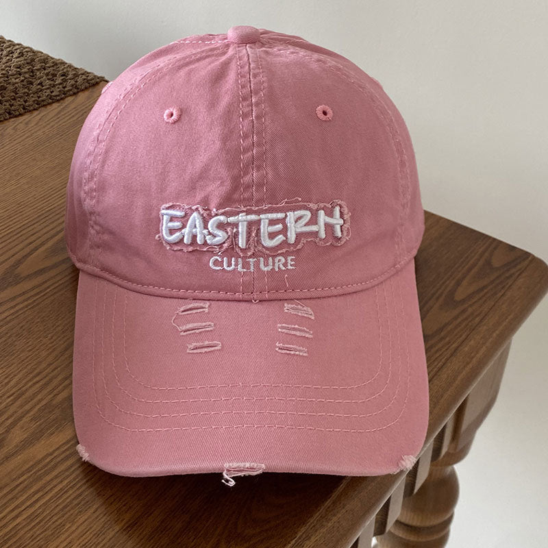 Herren Distressed Casual Cap Brehn