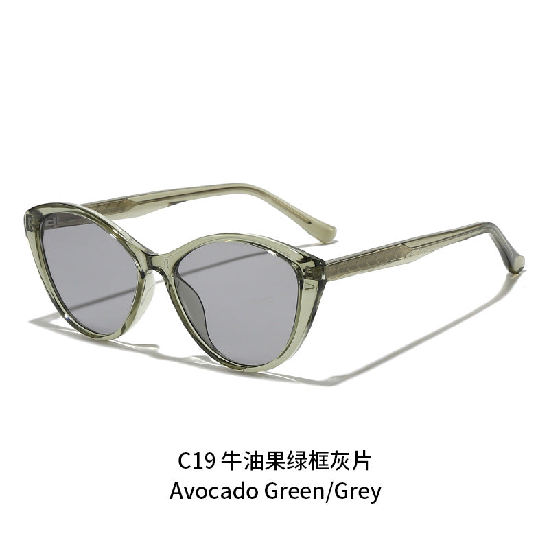 Damen trendige Sonnenbrille im modernen Cat-Eye-Stil Brehn