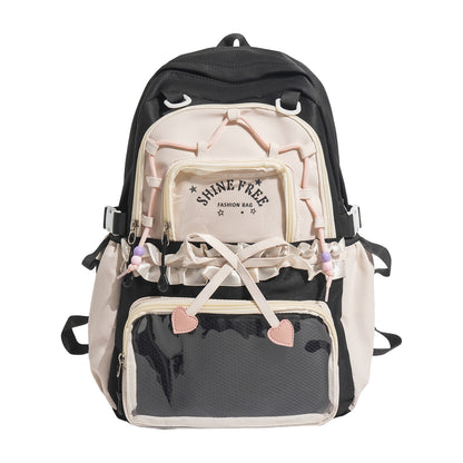 Stylische Multi-Compartment Mode Rucksack Brehn