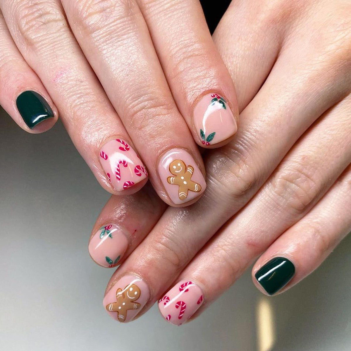 Urlaubs-Themen Press-On Nail Art Brehn