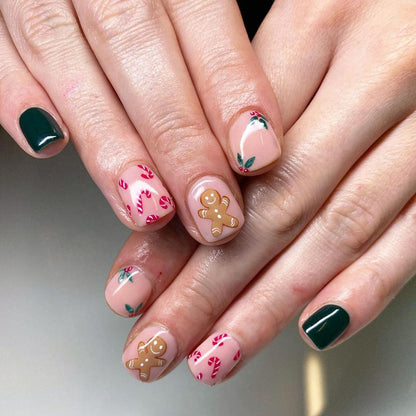 Urlaubs-Themen Press-On Nail Art Brehn