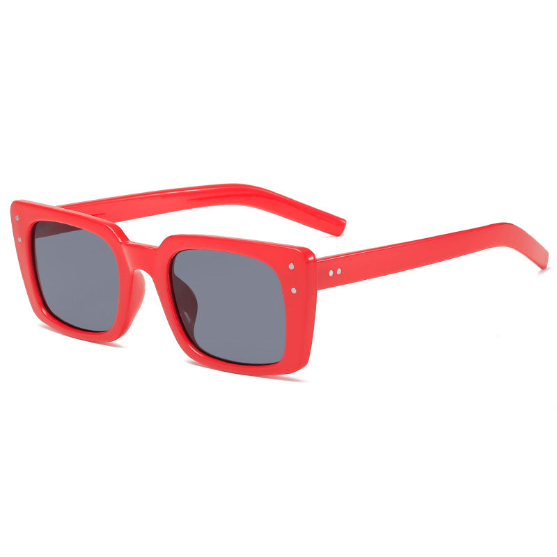 Damen modische Sonnenbrille im modernen rechteckigen Design Brehn
