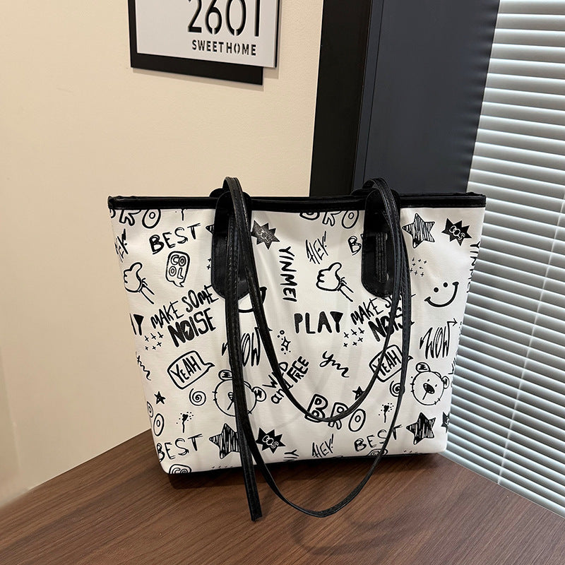 WoPlayful Graphic Tote Bag Brehn
