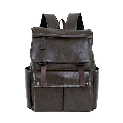 Stilvoller Echtleder Rucksack