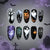 Halloween-Themen Press-On Nagelkunst Design Set Brehn