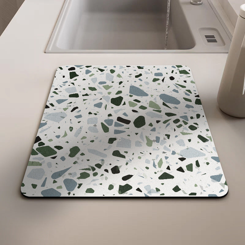 Künstlerische Terrazzo-Muster Küchenmatte Brehn