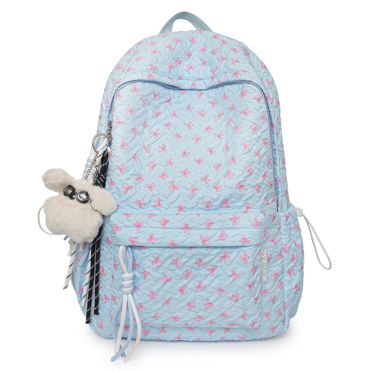 Gestepptes Blumenmuster Rucksack Brehn