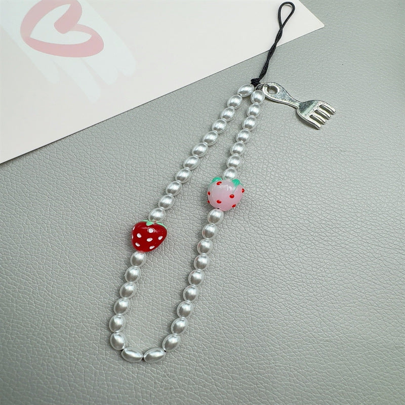 Perlen Obst-Thema Brillenband Brehn