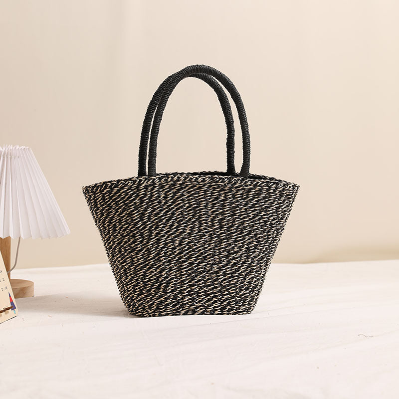 Damen Elegante Korbtasche im modernen Design Brehn