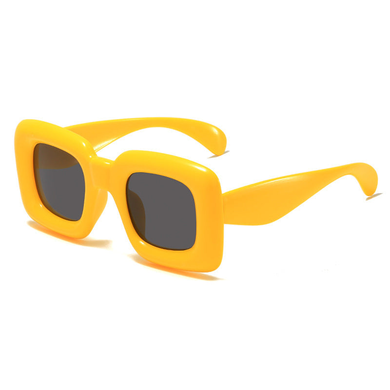 Modische Übergroße Quadratische Sonnenbrille Brehn