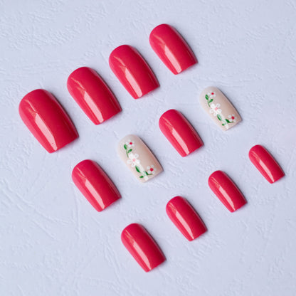 Blumenakzent Nagelkunstset