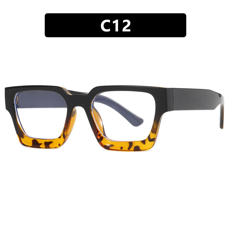 Damen modische quadratische Lesebrille mit transparenter Rahmenkonstruktion Brehn