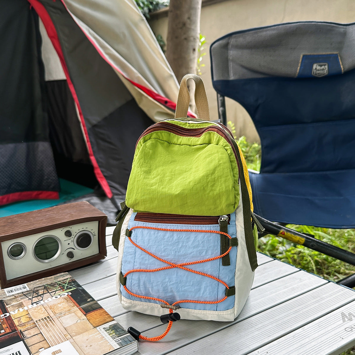 Stylische Mehrere-Taschen Camping-Rucksack Brehn