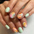 Floral Abstract Nail Art Brehn