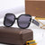 Damen Designer-Sonnenbrille mit extravagantem Rahmen Brehn