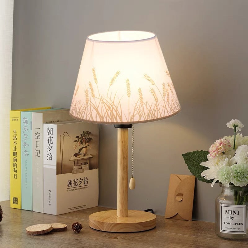 Moderne Pleated Shade Tischlampe