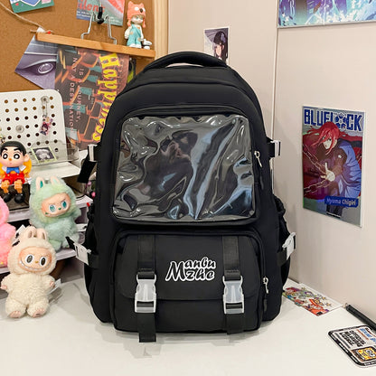 Transparente Mehrfach-Taschen-Schul-Rucksack