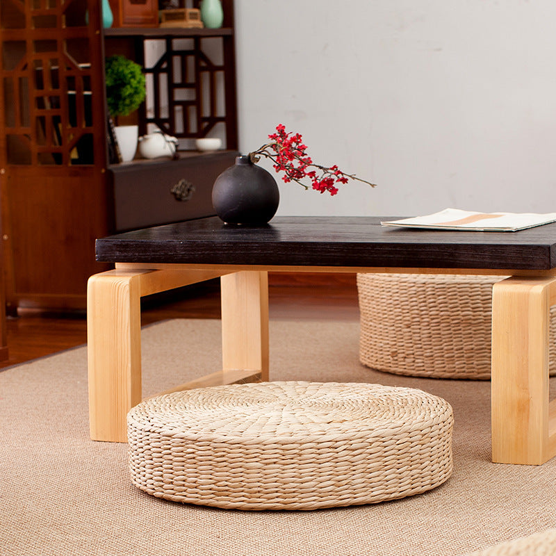 Handgewebter Pouf Im Boho-Stil Brehn