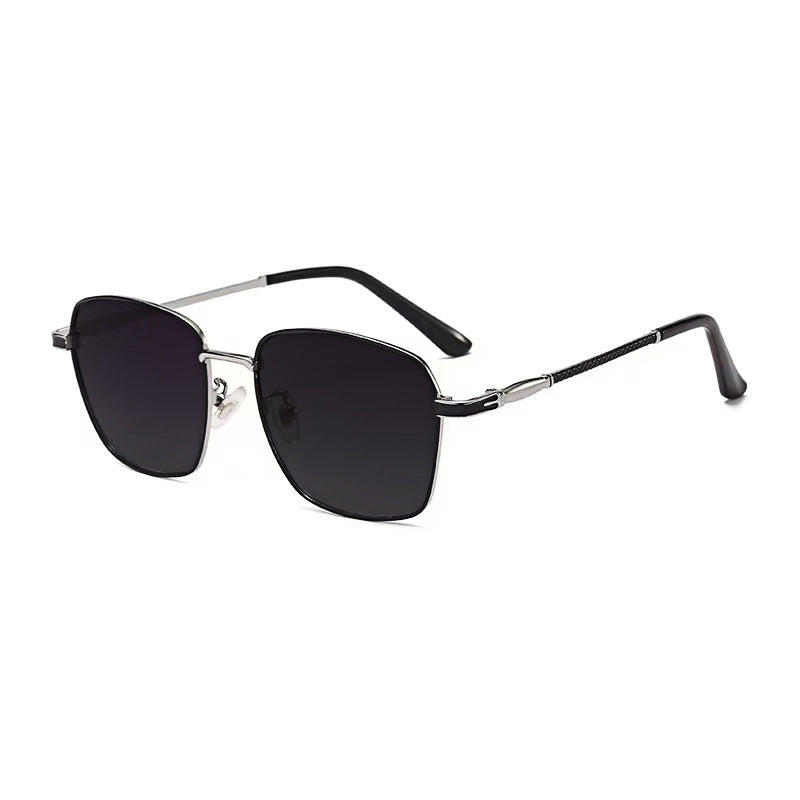 Herren Quadratische Designer-Sonnenbrille mit hochgradigem UV-Schutz Brehn