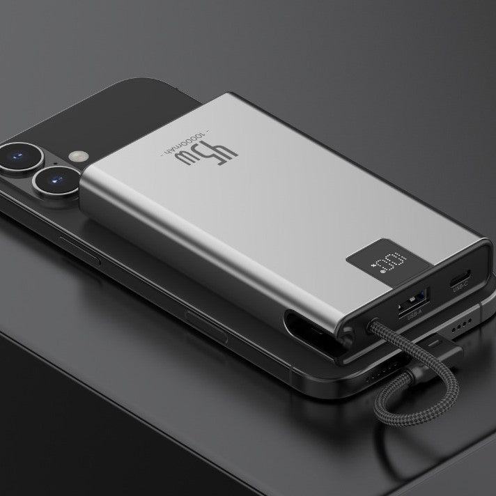 Tragbare Hochleistungs-Powerbank mit Intelligenter Ladeanzeige und Usb-C-Anschluss Brehn