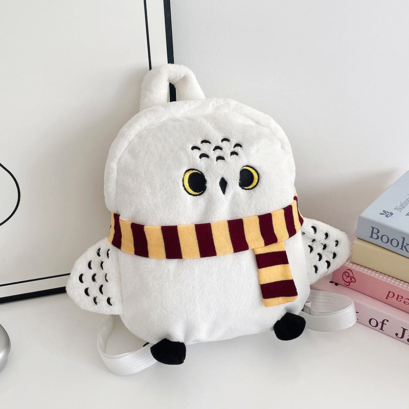 Fluffy Eulen-Rucksack Brehn