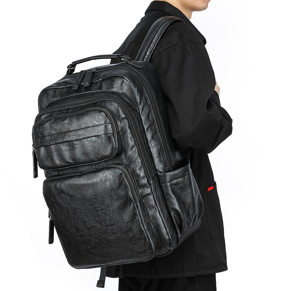 Strukturierter Multifunktions-Laptop-Rucksack Brehn