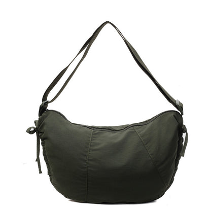 Lässige weiche Stoff Hobo Tasche Brehn