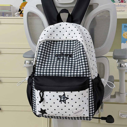 Stylischer gemusterter Rucksack Brehn
